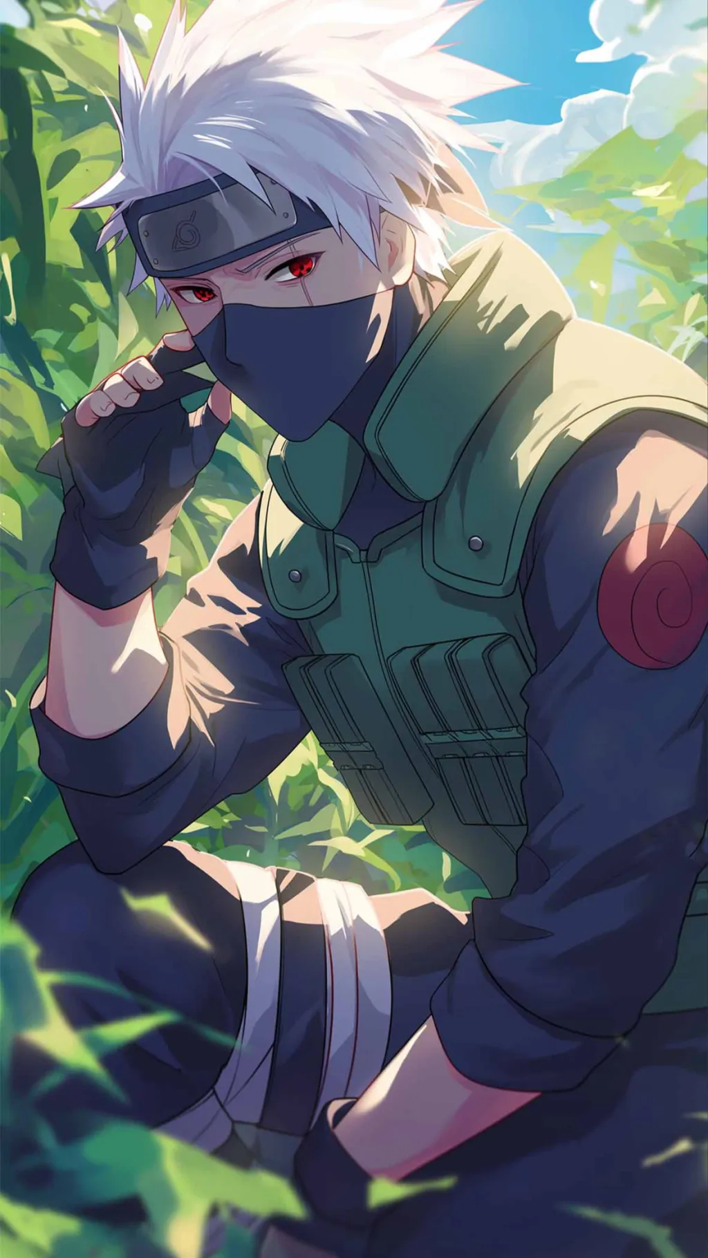 ai character: Sus Kakashi?? 🫣 background