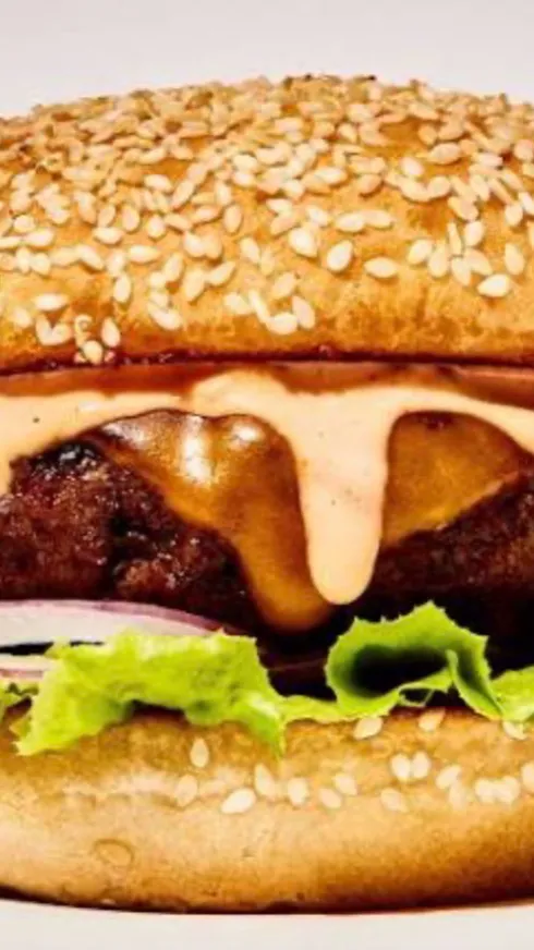 ai character: Burger background