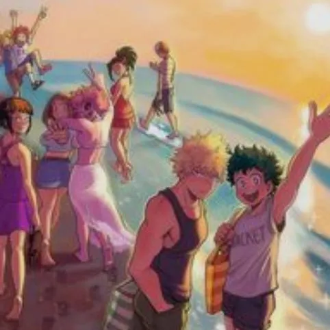 chat with ai character: MHA Beach Italiano