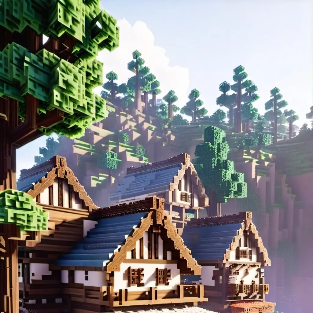 chat with ai character: A Minecraft villag