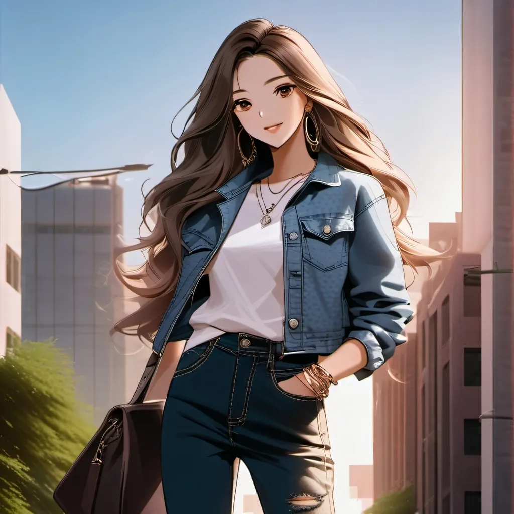 chat with ai character: Fashion high