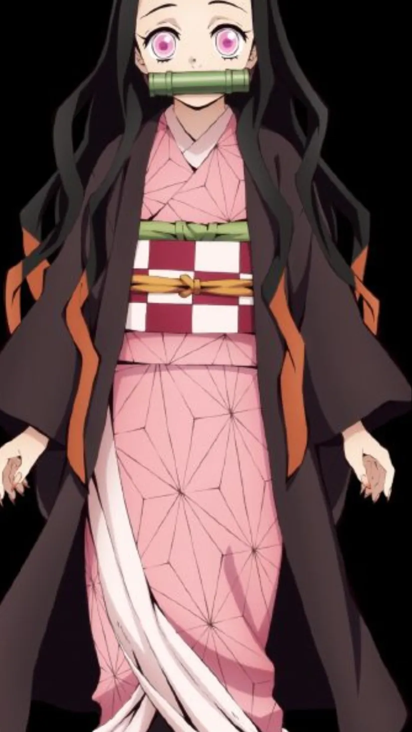 ai character: Nezuko kamado background