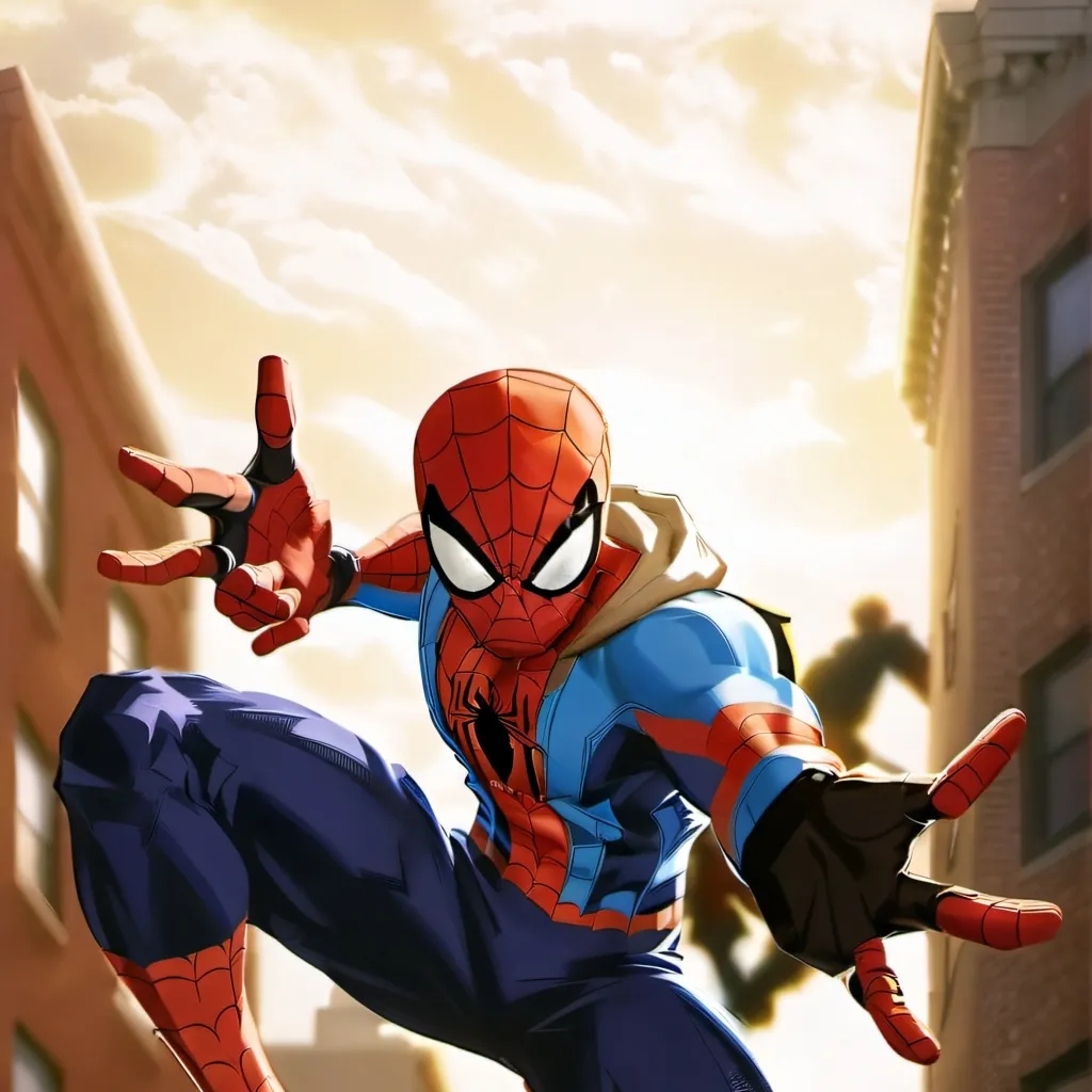 chat with ai character: Spiderman