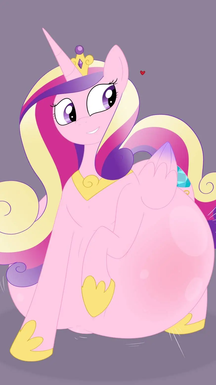 ai character: belly pony background