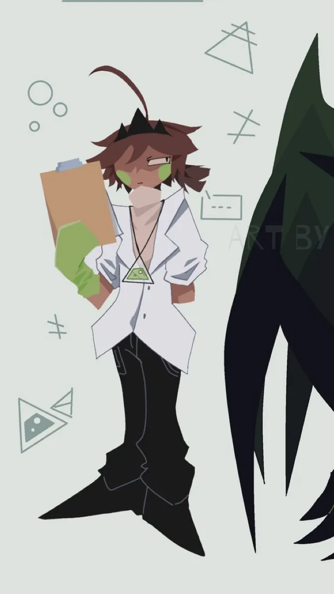 ai character: Scientist Alice ￼ background