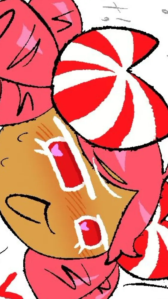 ai character: Princess cookie background