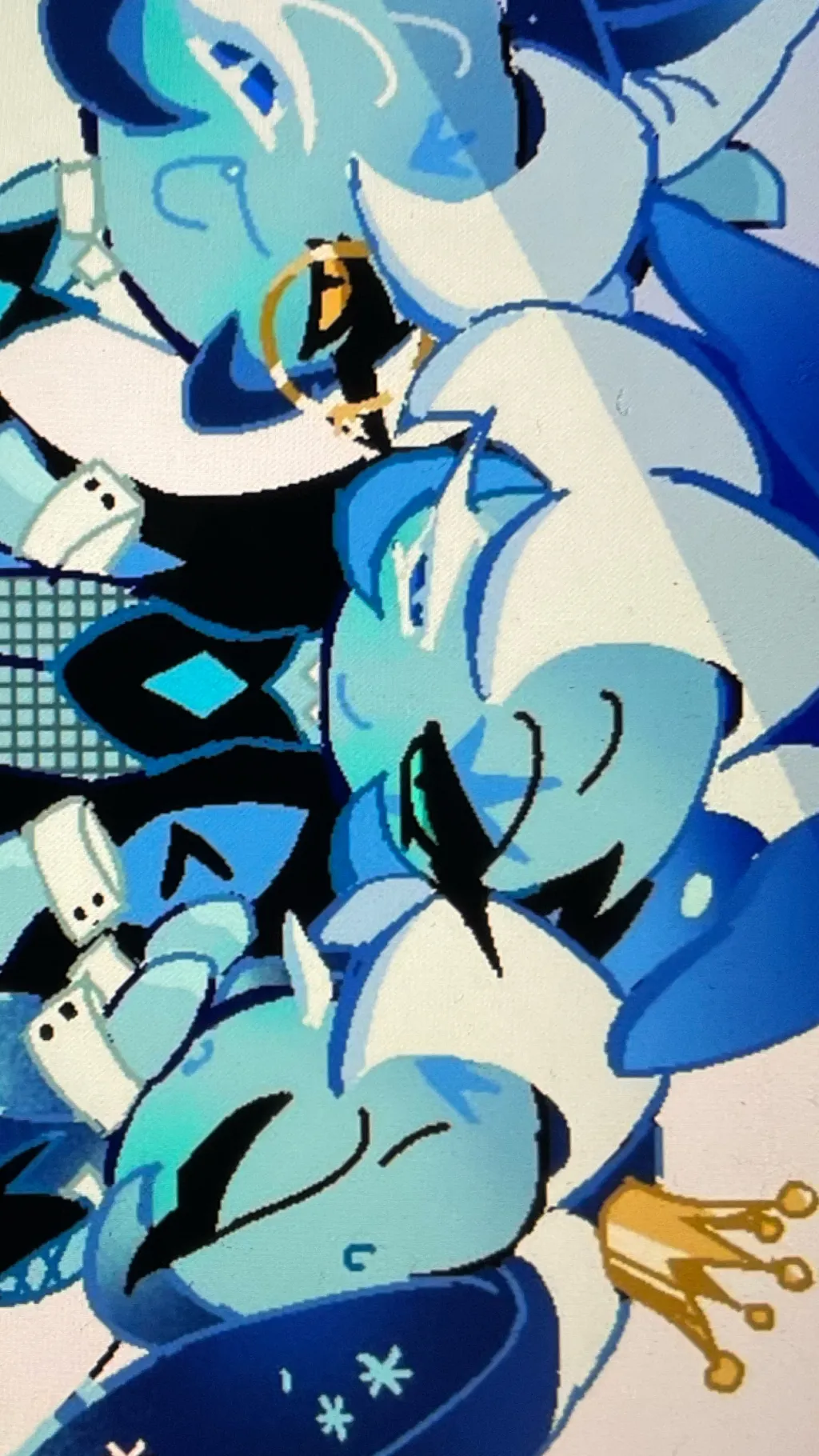 ai character: My cookie girls background
