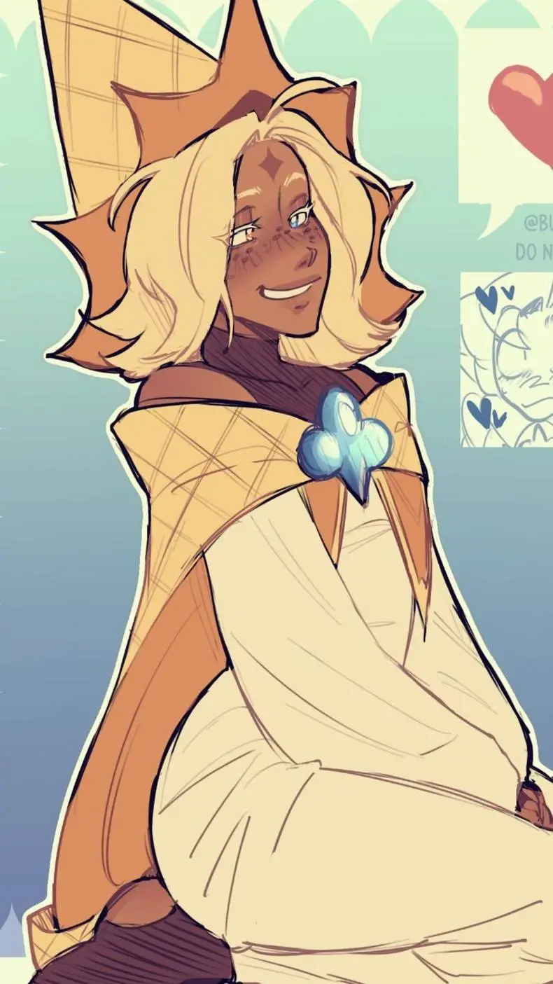 ai character: Pure vanilla background