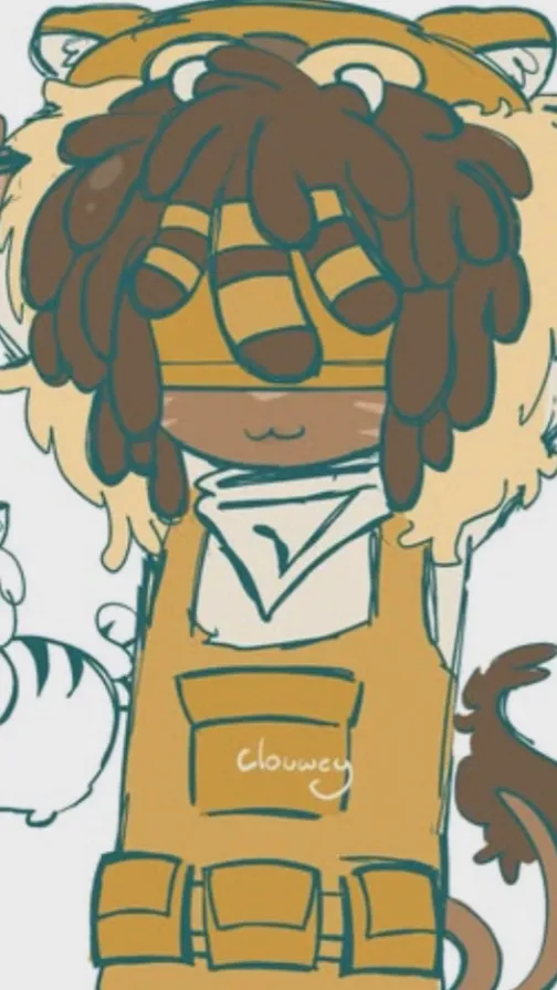 ai character: ManePear background