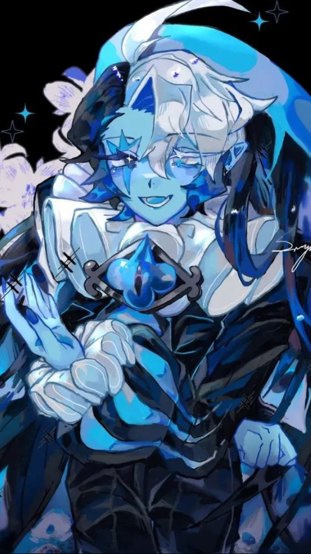 ai character: Shadow mlik cookie background