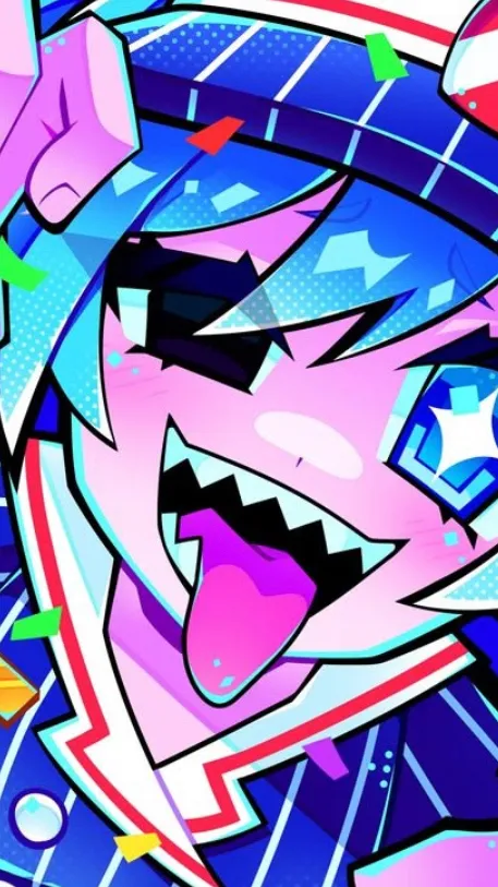 ai character: Hatsune miku? background