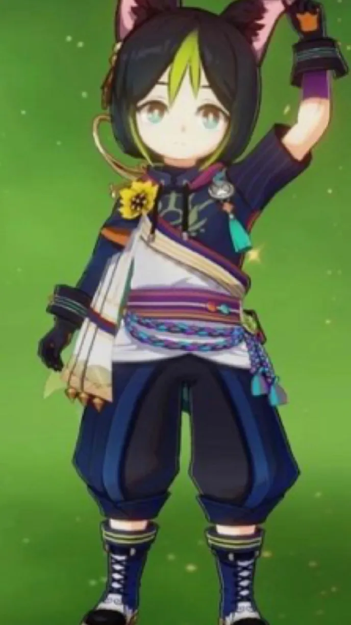 ai character: Baby Tighnari background