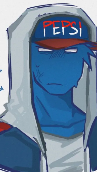 ai character: Pepsi x u background