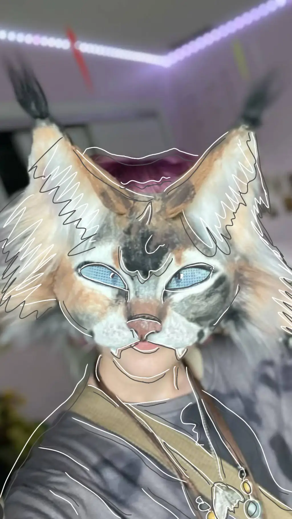 ai character: vi background