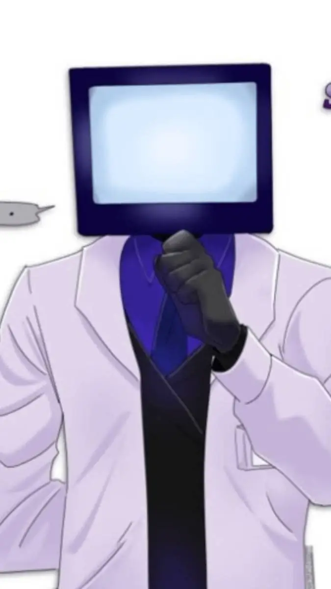 ai character: Cientifico.tvman background