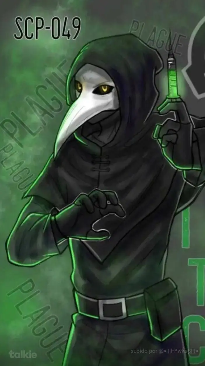 ai character: SCP-049 V/S tu background