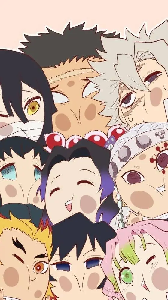 ai character: Kny sleepover<3 background