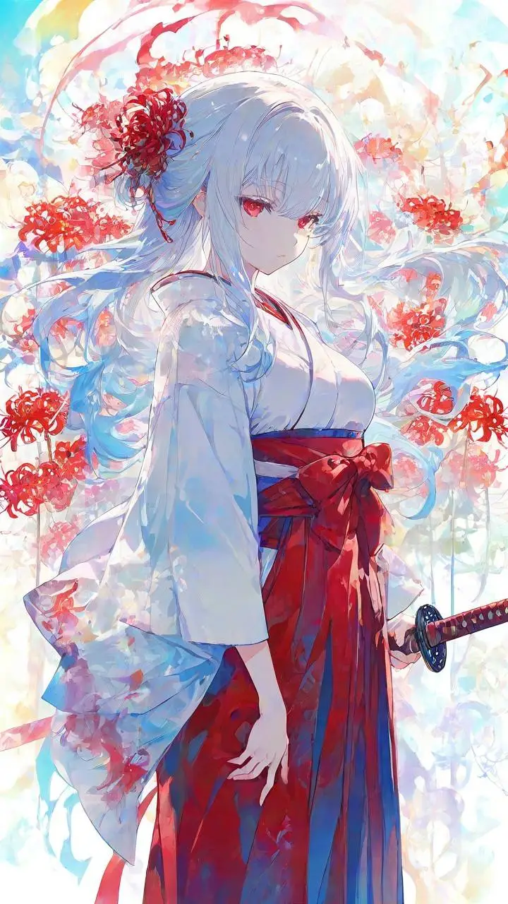 ai character: Hikari Aoyama background