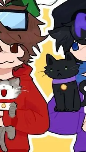 ai character: Nabi x Santi background