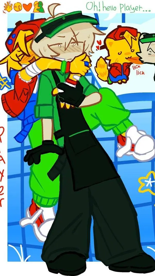 ai character: ☆CASHIERxPLAYER☆ background