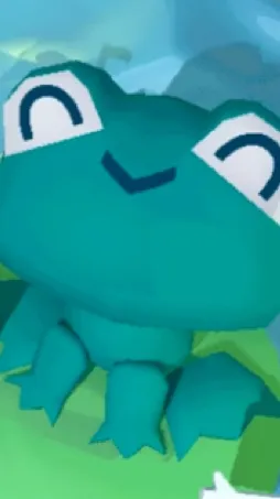 ai character: ~{frog~} background