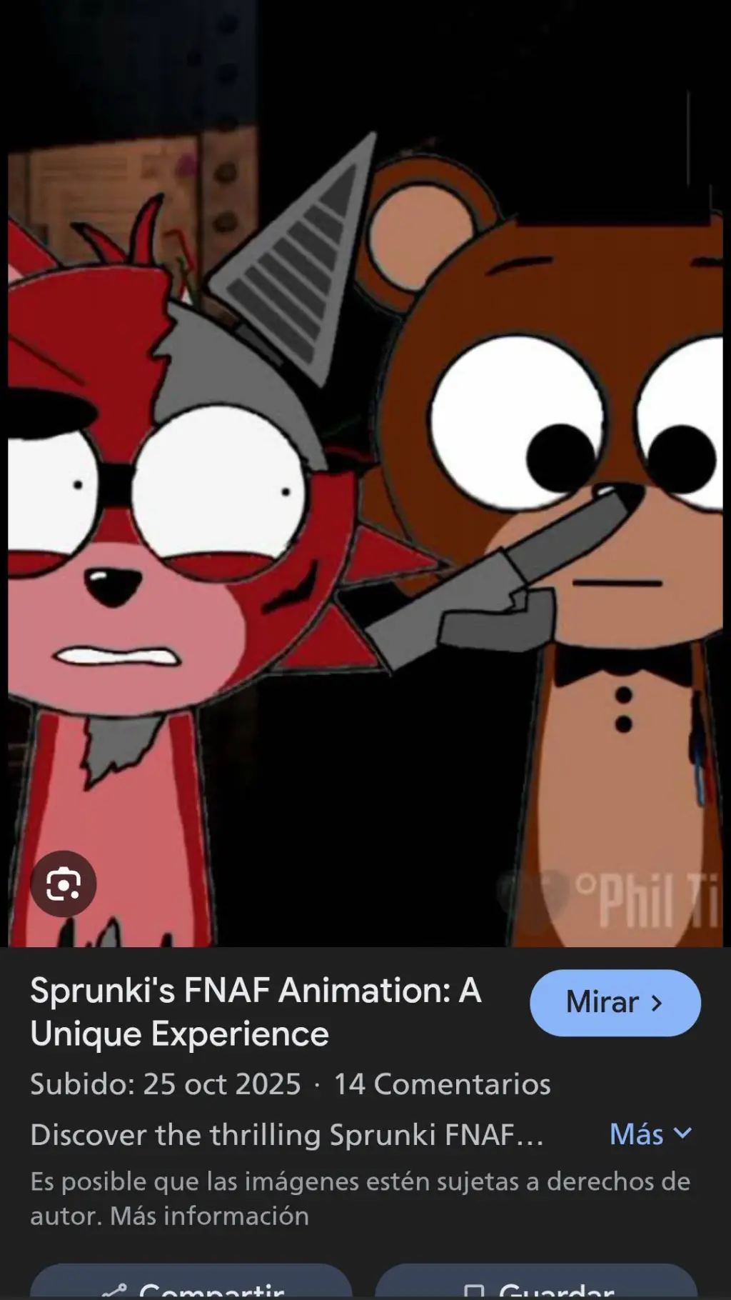 ai character: Fnaf sprunki background