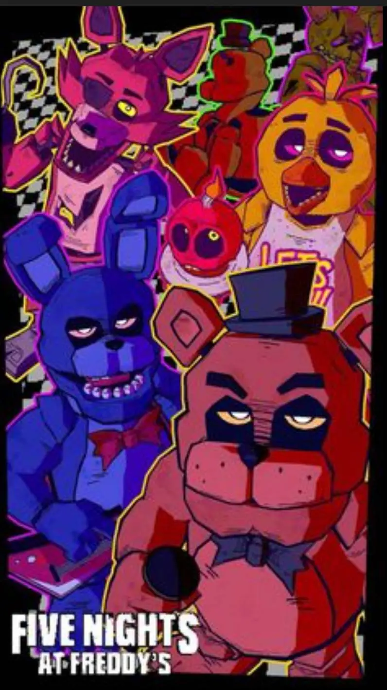 ai character: FNaF 🍕🏢🏣 background