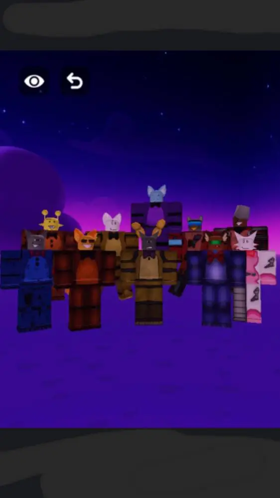 ai character: FNaF... background