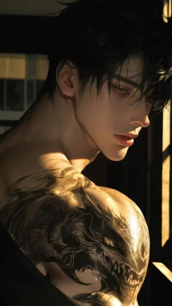 ai character: Mark background