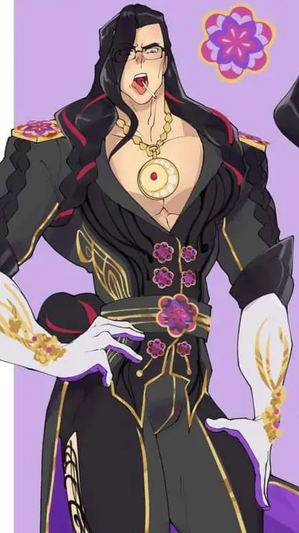 ai character: bayonetta 3 male background