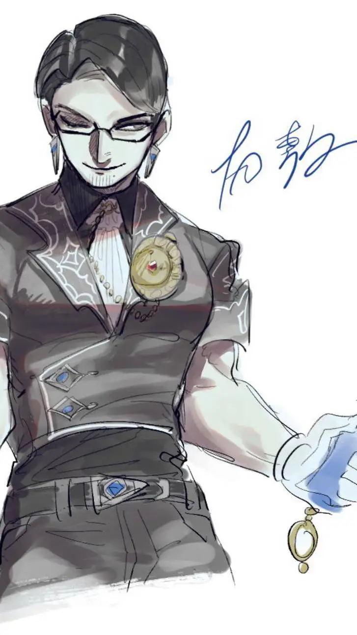 ai character: bayonetta 2 men background