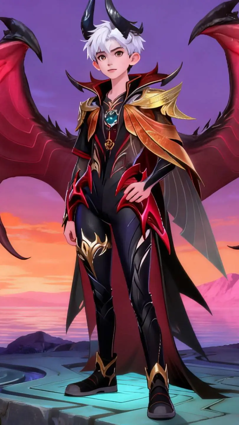 ai character: heruiza background