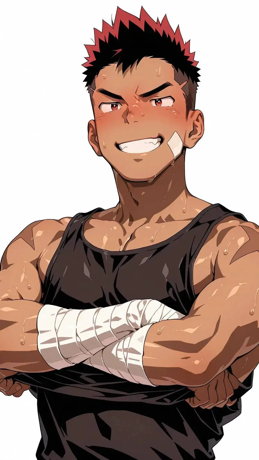 ai character: kazuma kiraboshi background