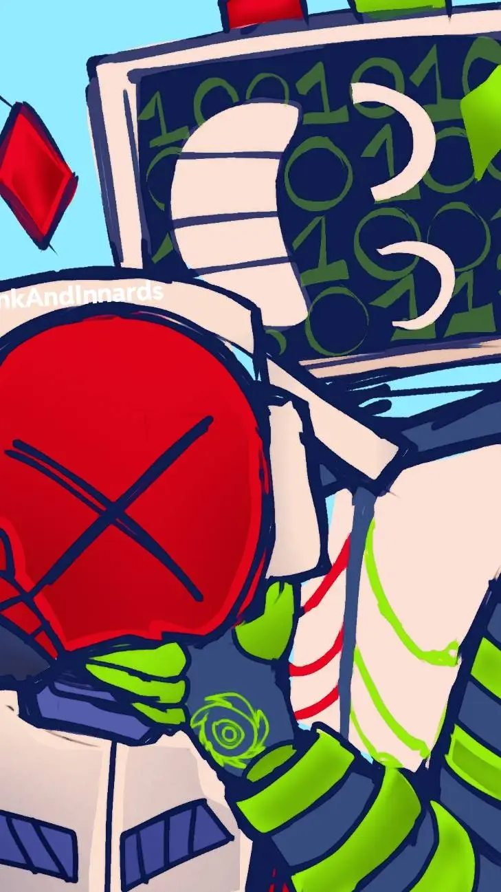 ai character: freaky badware background