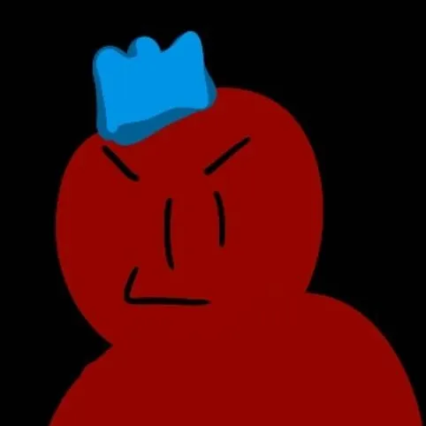 chat with ai character: Evil blue