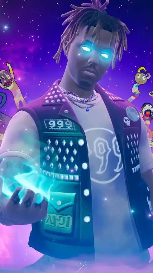 ai character: juice wrld :son background