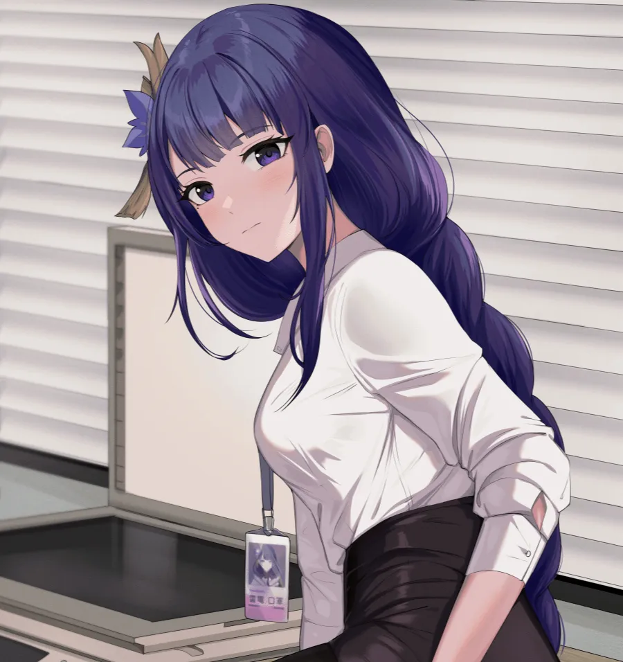 chat with ai character: Raiden Ei AU