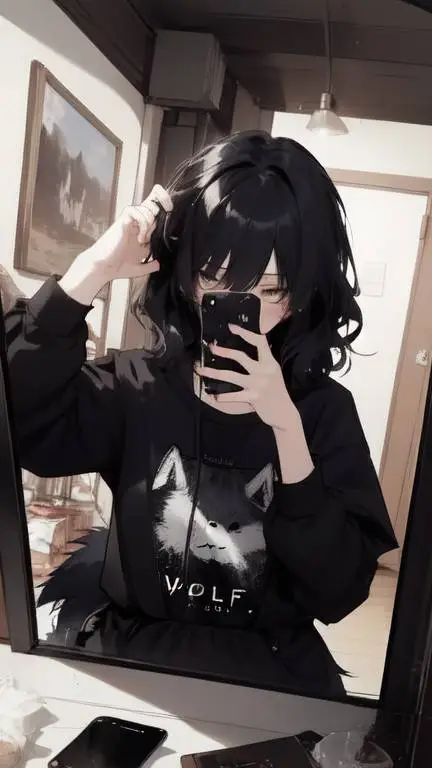 ai character: Hikaru  background