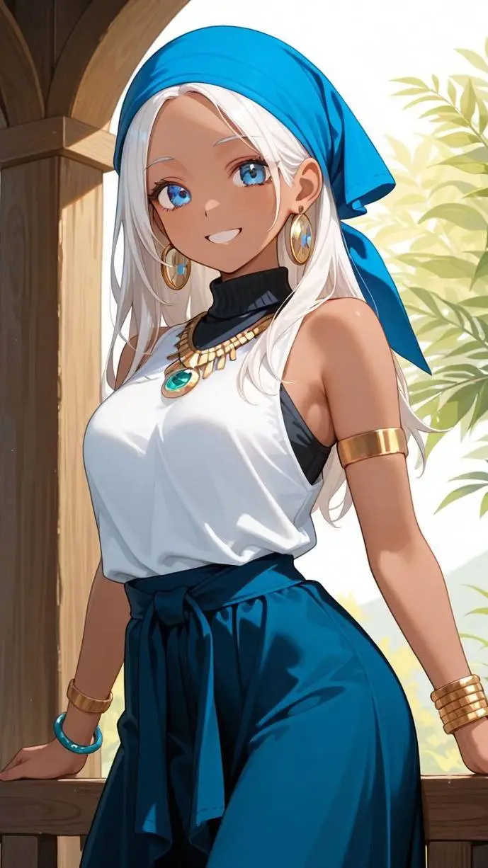 ai character: Savannah 🩵 background