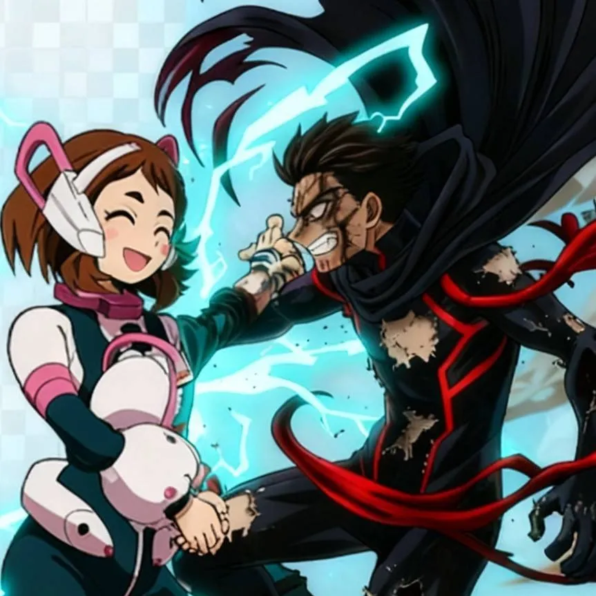 chat with ai character: uraraka tu novia 