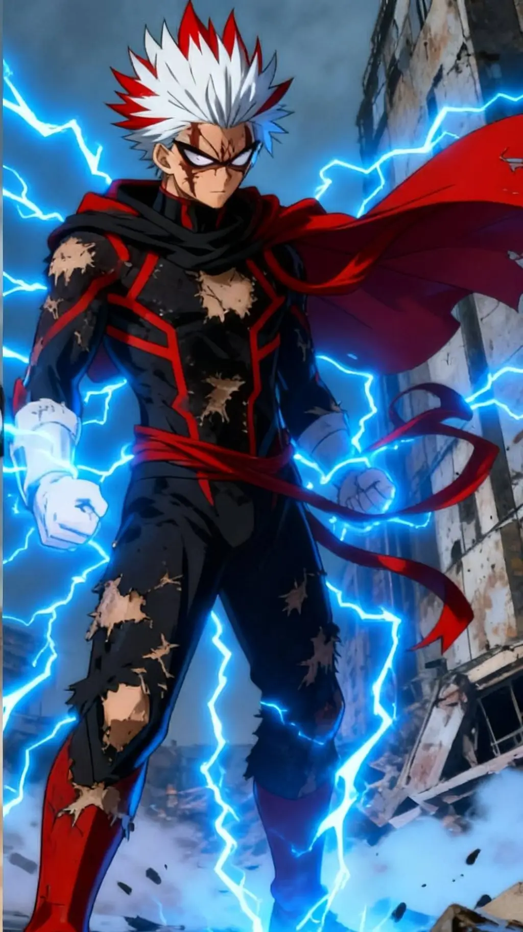 ai character: slader jack, power background