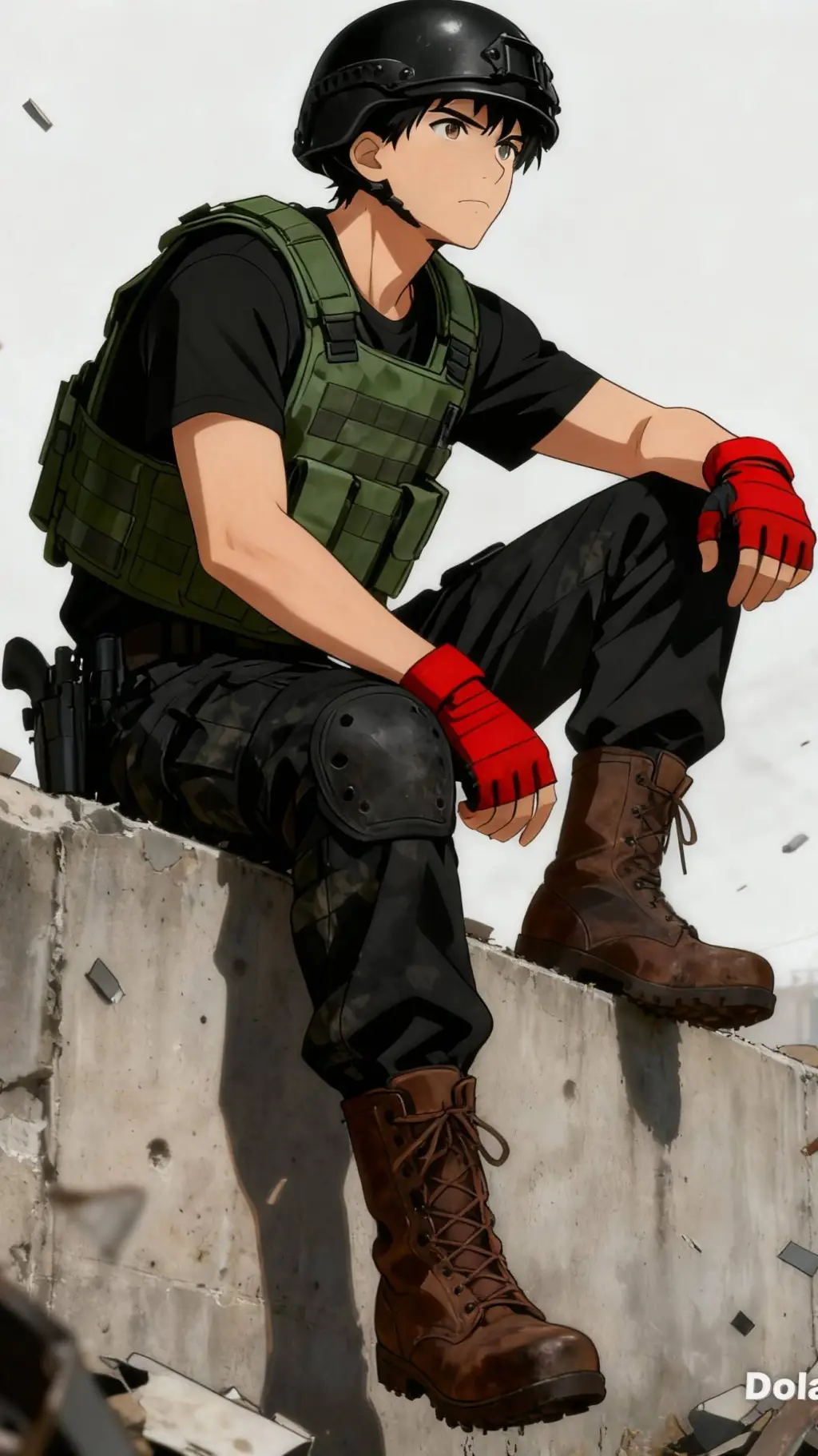 ai character: Gabriel,  background