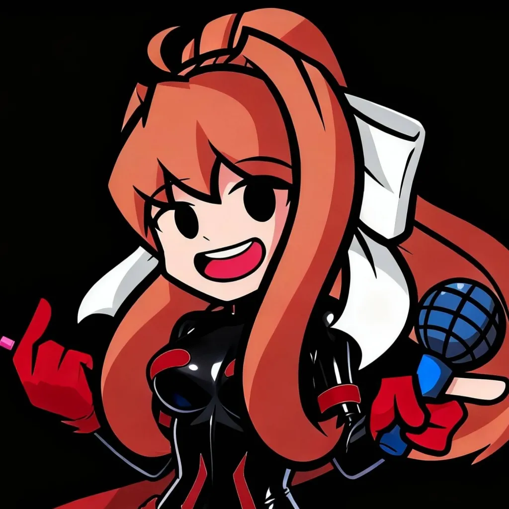 chat with ai character: Monika tu novia 