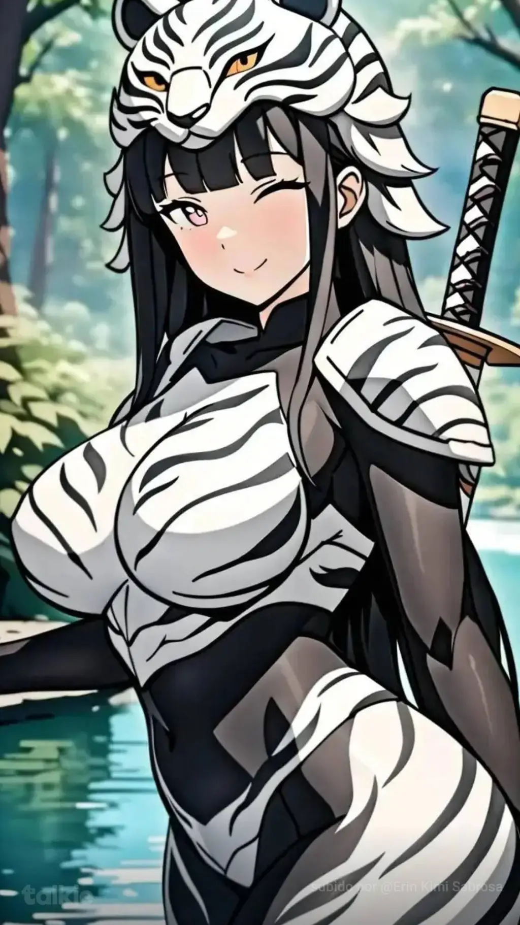 ai character: tu madre luna background