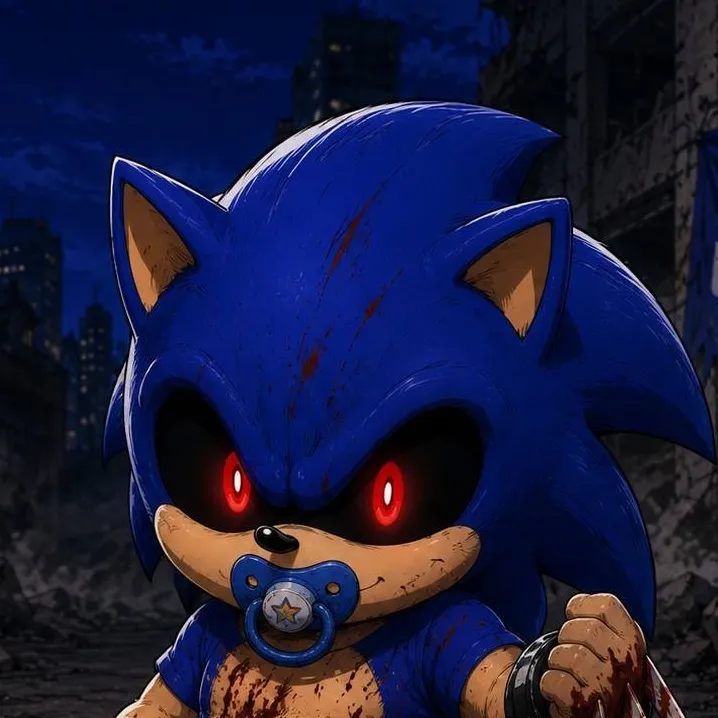 chat with ai character: Sonic.exe, bebe