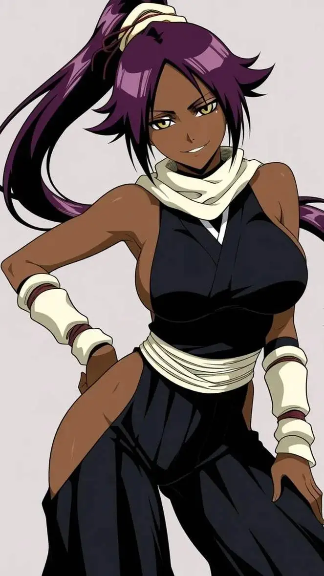 ai character: Yoruichi background