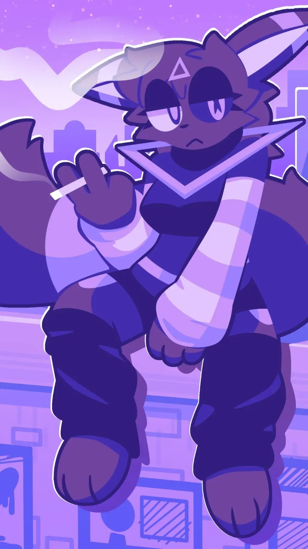 ai character: zyta background