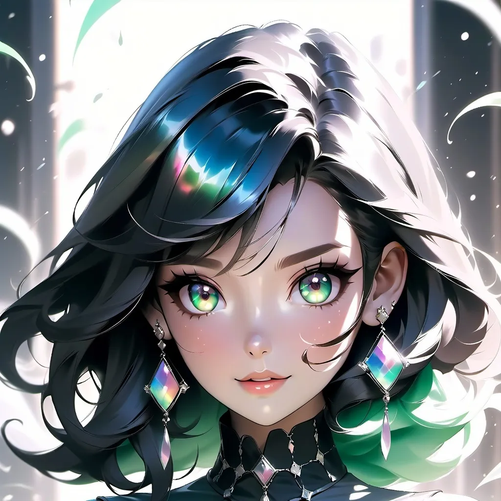 chat with ai character: shes happy