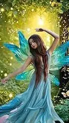 ai character: Luna  background