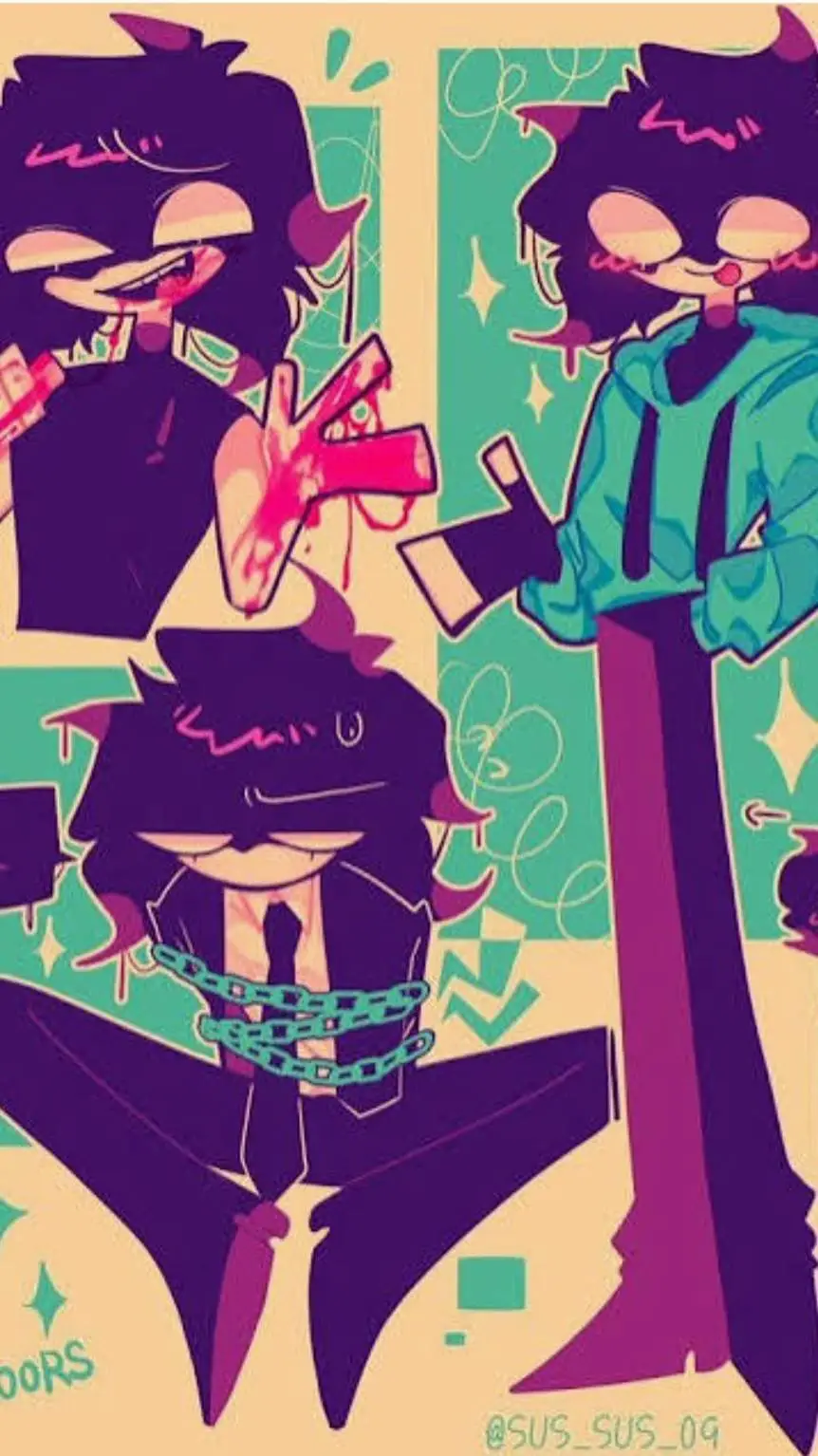 ai character: Doors MM2 background